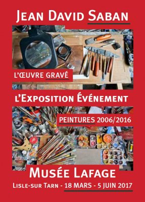 Exposition Musée Lafage - L'Isle sur tarn 2017