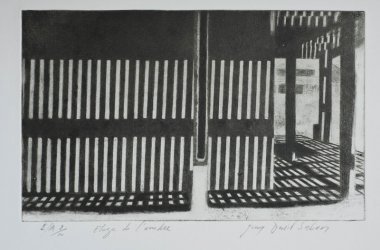 Gravure sur le jeu des ombres