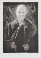 Portrait du moine Zen Jean-Claude Gaumer