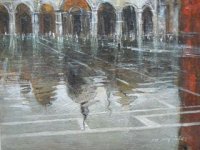 Venise - acrylique sur toile - 30x45