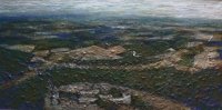 Moulins de Faugères - Acrylique sur toile - 50x100