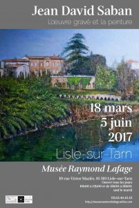 Exposition Musée Lafage - L'Isle sur tarn 2017