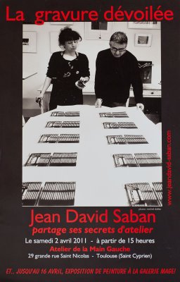 Affiche Expo Galerie Mage 2011
