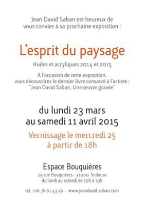 Exposition "L'esprit du paysage"