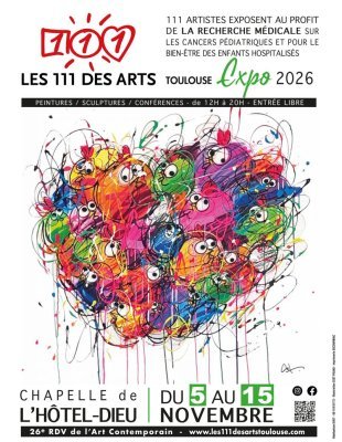 Affiche 111 des Arts Toulouse 2026