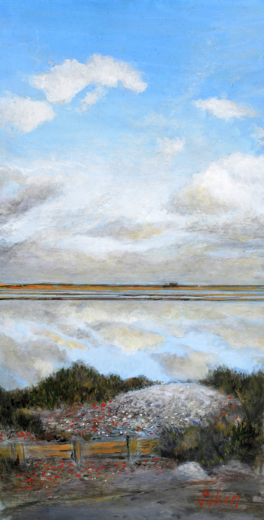 Nuages sur les Salins