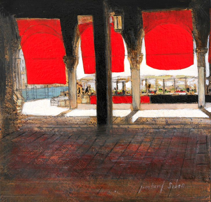Venise sous un patio