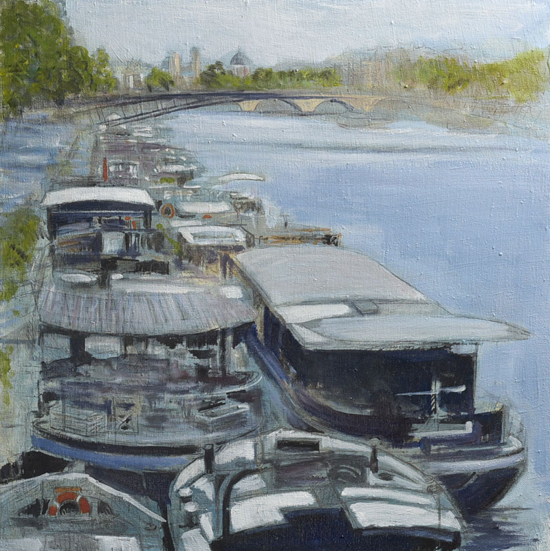 Les bords de seine à Paris